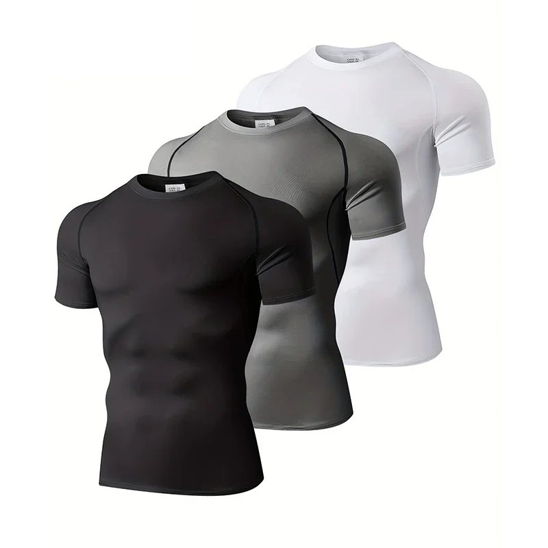 1/3 Paket Erkek Sıkıştırma Giy - T Shirt Tight Fit incelemesi ve fiyatı