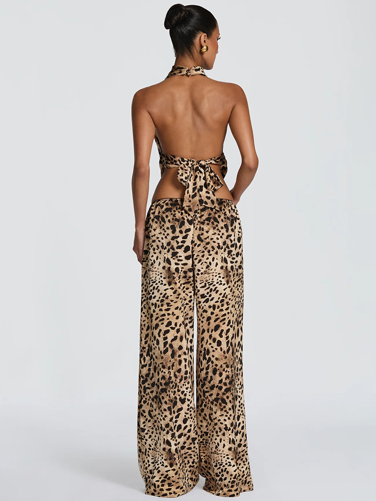 Sisterlinda Leopar Desenli 2 P - Suspender Tank Top incelemesi ve fiyatı