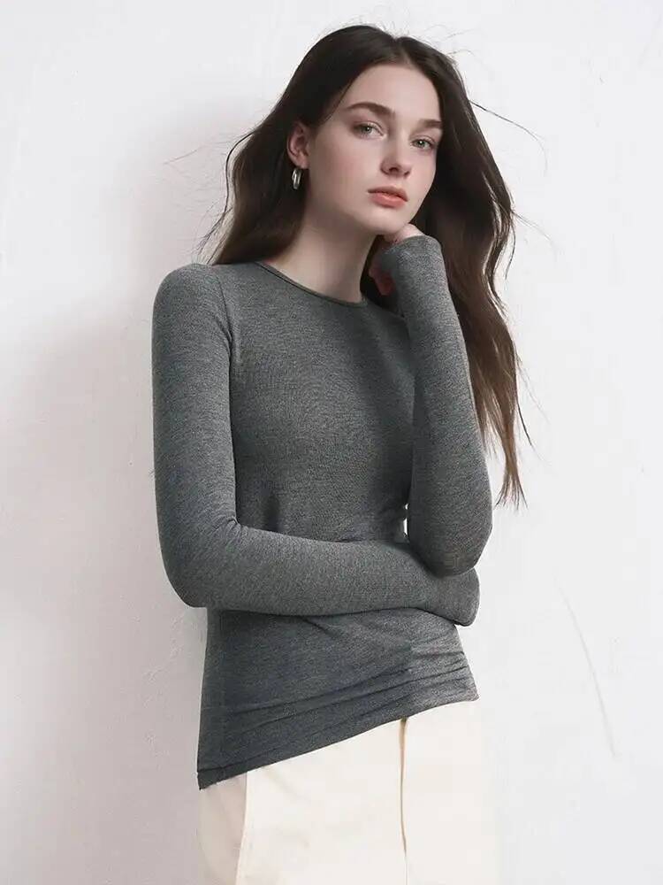 Kadın Kaşmir Karışımlı Uzun Ko - Base Layer Top incelemesi ve fiyatı